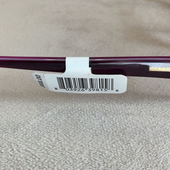 COPY - COPY - NWT HARD CANDY EYEGLASSES HC04 DPUR 53 16 135 PURPLE FRAMES NEW L… - Picture 9 of 9